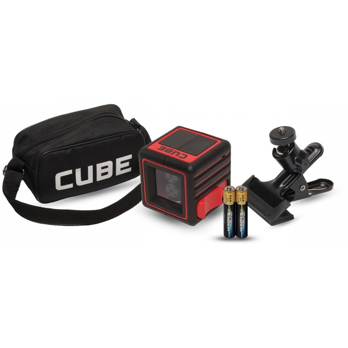 Нивелир лазерный ADA Cube Home Edition, 2 луча, 20 м, ± 0.2 мм/м, 1/4"
