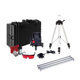 

Нивелир лазерный ADA PROLiner 4V SET, 5 лучей, отвес, 70/20 м, ± 2мм/10м, кейс