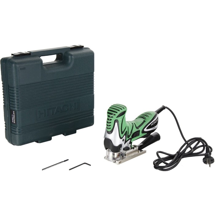 Лобзик Hitachi CJ 110 MVA, "Т" захват, маятник, ход 26мм, 720Вт , 3000 ход/мин, кейс