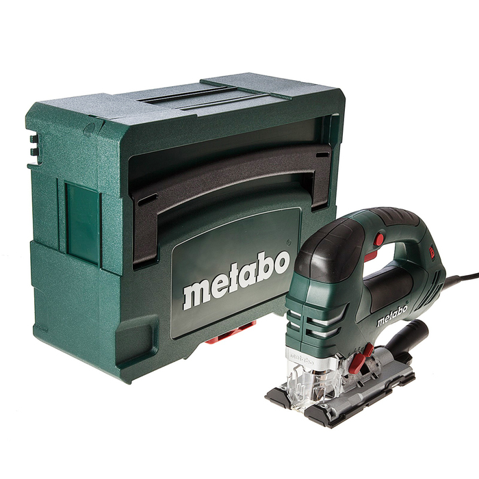 Лобзик электрический Metabo STEB 140 Plus, 750 Вт, 3100 ход/мин, маятник, ход 26 мм, кейс
