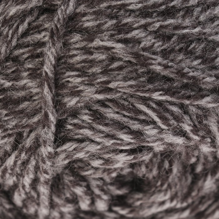 Пряжа "Колибри" 100 % акрил 85м/50гр (8486 т. серый меланж)