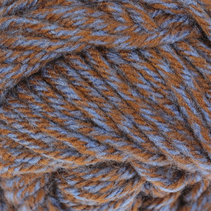 Пряжа "Колибри" 100 % акрил 85м/50гр (8490 серо-беж. меланж)