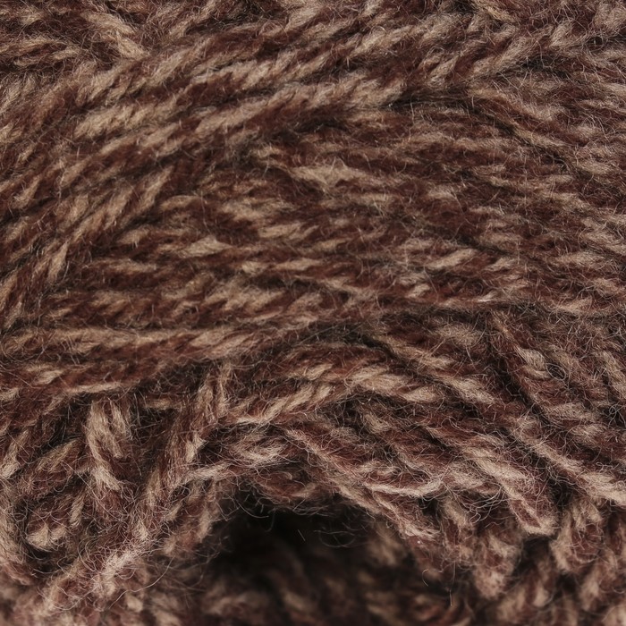 Пряжа "Колибри" 100 % акрил 85м/50гр (8482 коричнев. меланж)
