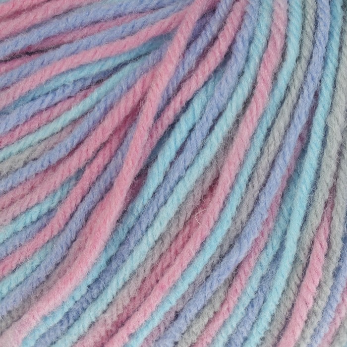 Пряжа "Кроха" 20% шерсть/80% акрил 135 м/50 гр (4152 секционный)