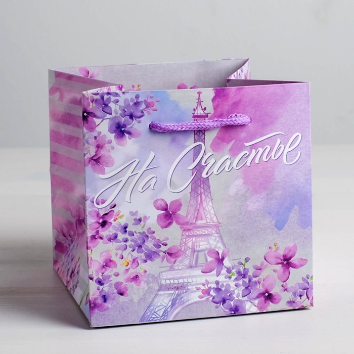 Подарочный Пакет «На счастье», 12 × 12 × 12 см