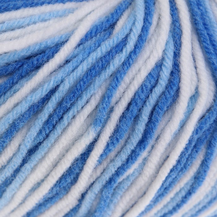 Пряжа "Кроха" 20% шерсть/80% акрил 135 м/50 гр (4277 секционный)