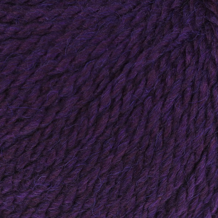 Пряжа "Лея" 34% шерсть, 48% акрил, 18% ангора 105м/50г (0266 фиолетовый)