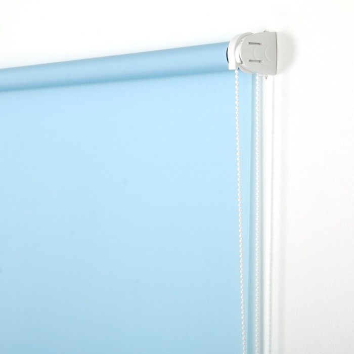 Штора рулонная 100х160 см "Дольче", цвет голубой