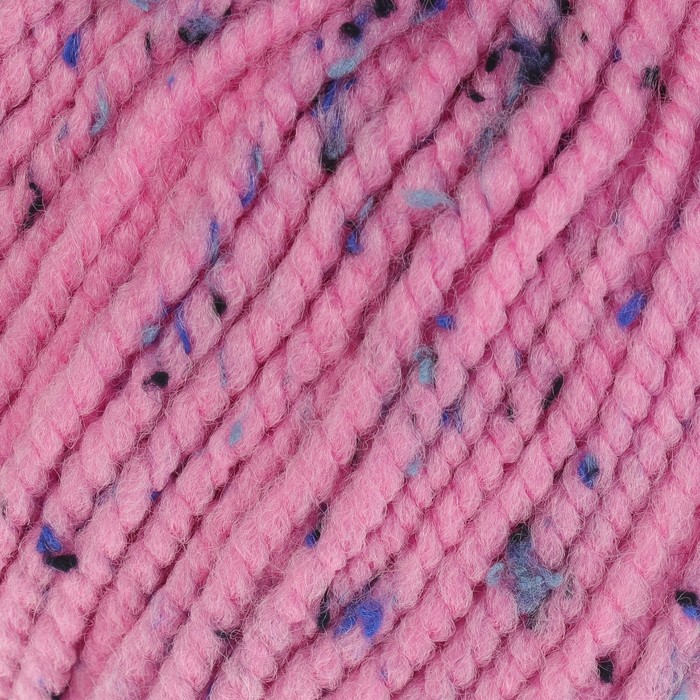 Пряжа "Мадагаскар" 20% меринос. шерсть, 10% вискоза, 70% акрил 80м/50гр (8378 яр. розов.)