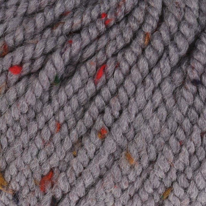 Пряжа "Мадагаскар" 20% меринос. шерсть, 10% вискоза, 70% акрил 80м/50гр (8384 серый)