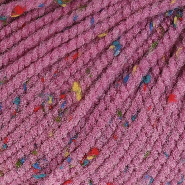 Пряжа "Мадагаскар" 20% меринос. шерсть, 10% вискоза, 70% акрил 80м/50гр (8382 св. фуксия)