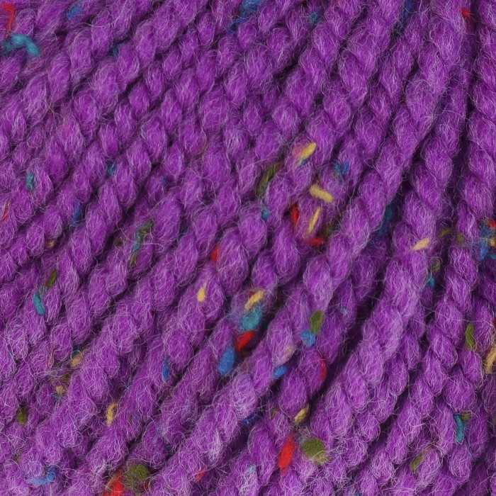 Пряжа "Мадагаскар" 20% меринос. шерсть, 10% вискоза, 70% акрил 80м/50гр (8400 фуксия)