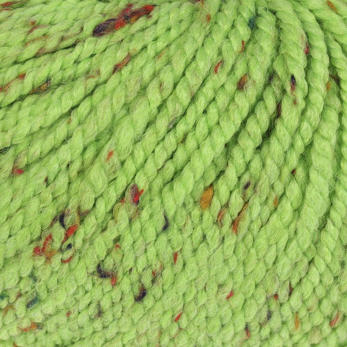 Пряжа "Мадагаскар" 20% меринос. шерсть, 10% вискоза, 70% акрил 80м/50гр (8391 яр.салат)