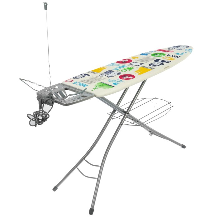 Доска гладильная "ЭЛЬЗА ДЕ ЛЮКС" Ретро (1220х400) регул.высота до 93 см 3593627