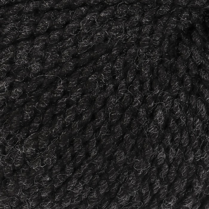 Пряжа "Манго" 90% акрил, 10% полиамид 100м/100гр (5105 мулине (черный))