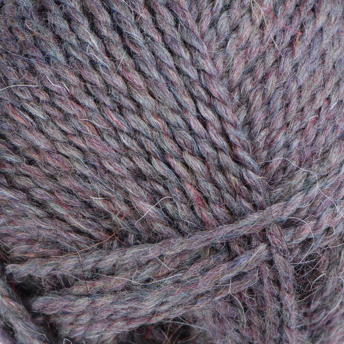 Пряжа "Меланж из Троицка" 70% шерсть, 30% акрил 150м/100гр (8293 меланж кофе)