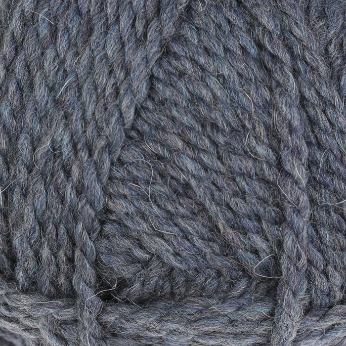 Пряжа "Меланж из Троицка" 70% шерсть, 30% акрил 150м/100гр (8253 меланж (джинс.))