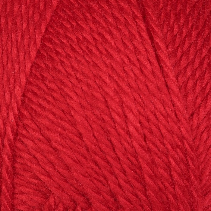 Пряжа "Огонек" 100% акрил 250м/100гр (0042 красный)