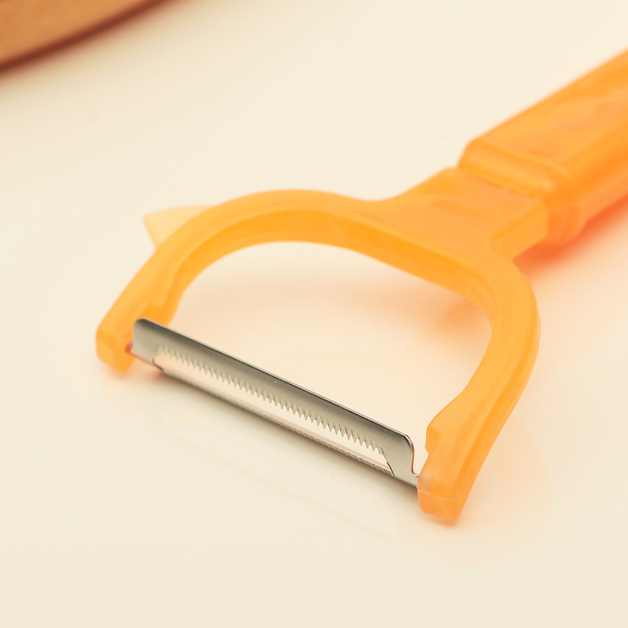 Овощечистка "Джем" 17 см, цвета МИКС