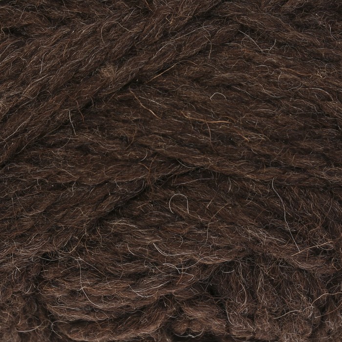 Пряжа "Селена" 100% шерсть 160м/100гр (1190 натуральн. коричневый)