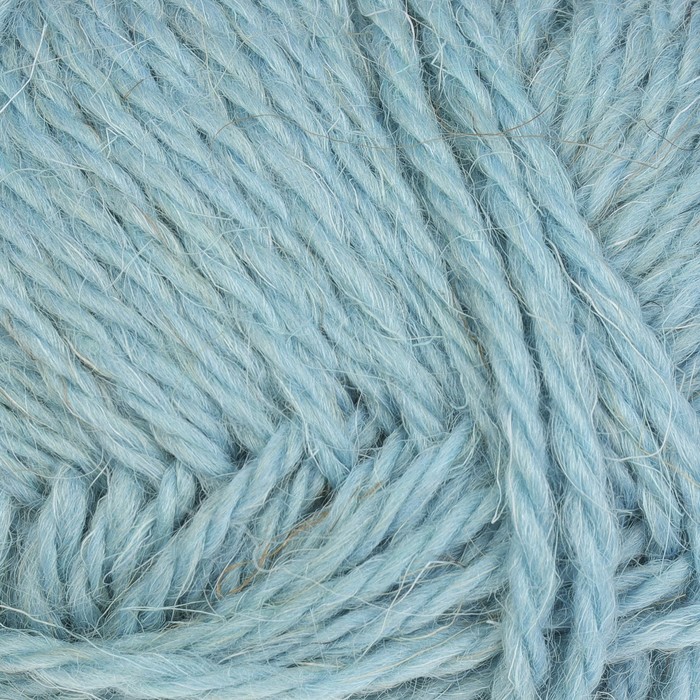 Пряжа "Хуторянка" 100% шерсть 170м/100гр (0276 бледно-голубой)