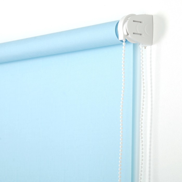 Штора рулонная 120х160 см "Апилера", цвет небесно-голубой