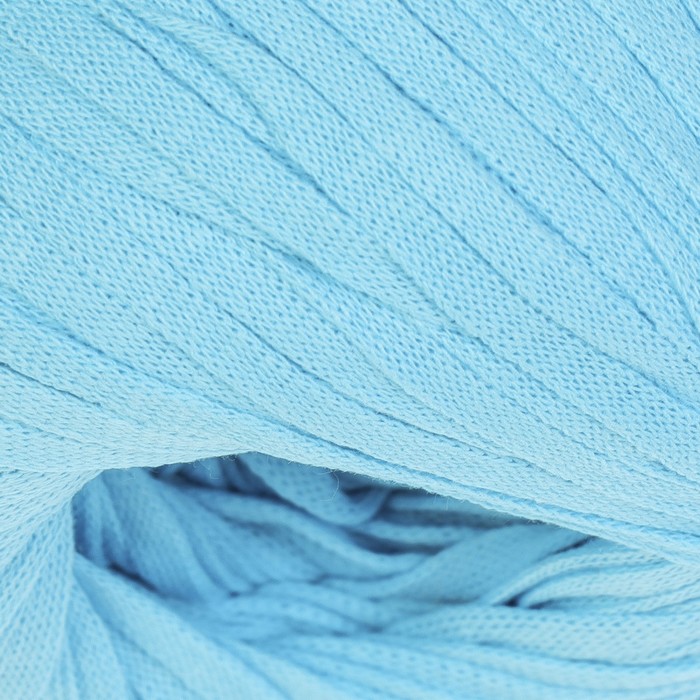 Пряжа "Итальянская" 100% хлопок 165м/200гр (0474 голуб. бирюза)