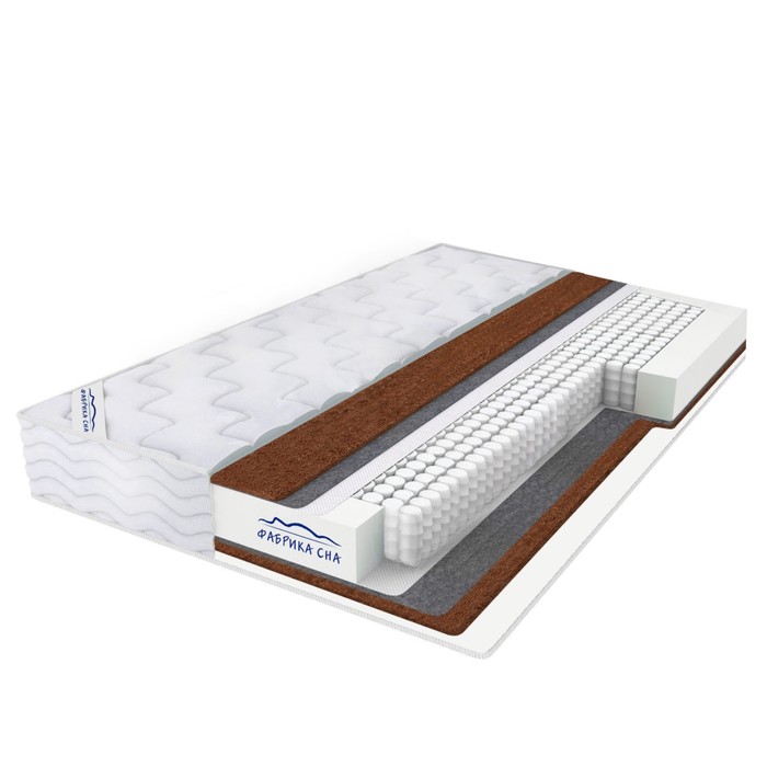 Матрас Bio Cocos TFK, размер 120х190 см, высота 17 см, жаккард