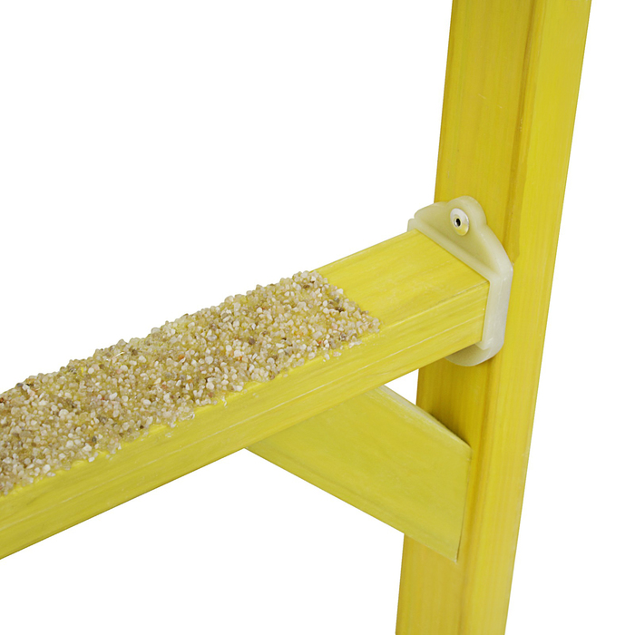 Лестница диэлектрическая "ЛУЧ" ЛСП-3,0-Ф40П, стеклопластик, 8 ступеней, 3 м