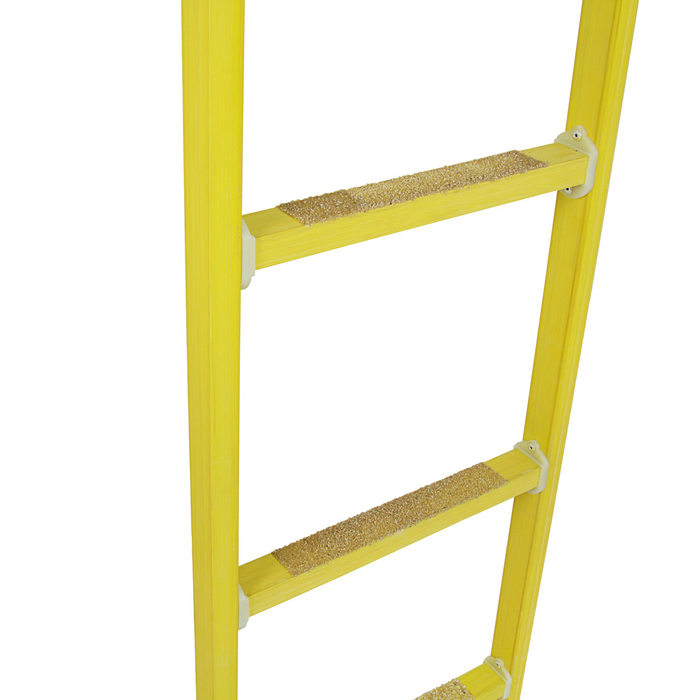 Лестница диэлектрическая "ЛУЧ" ЛСП-3,7-Ф55П, стеклопластик, 10 ступеней, 3.8 м