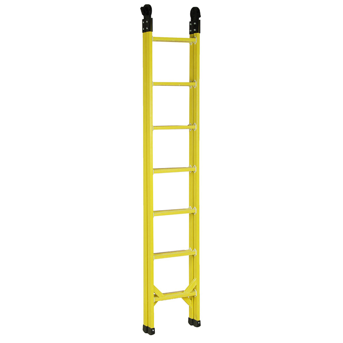 Лестница-трансформер диэлектрическая "ЛУЧ" ЛСП-2х2,5ТС-Ф55П, стеклопластик, 14 ступеней