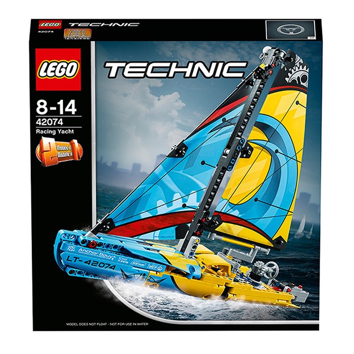 Конструктор Техник "Гоночная яхта", 330 деталей