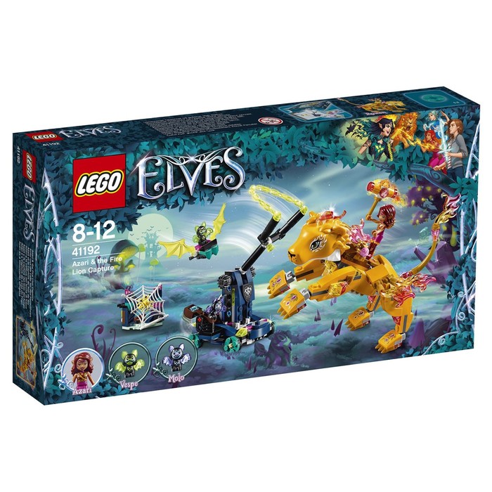 Конструктор "Эльфы Ловушка для Азари и огненного льва", 360 деталей