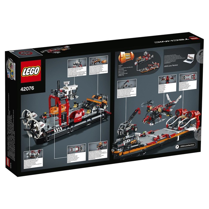 Конструктор "Техник. Корабль на воздушной подушке", 1020 деталей