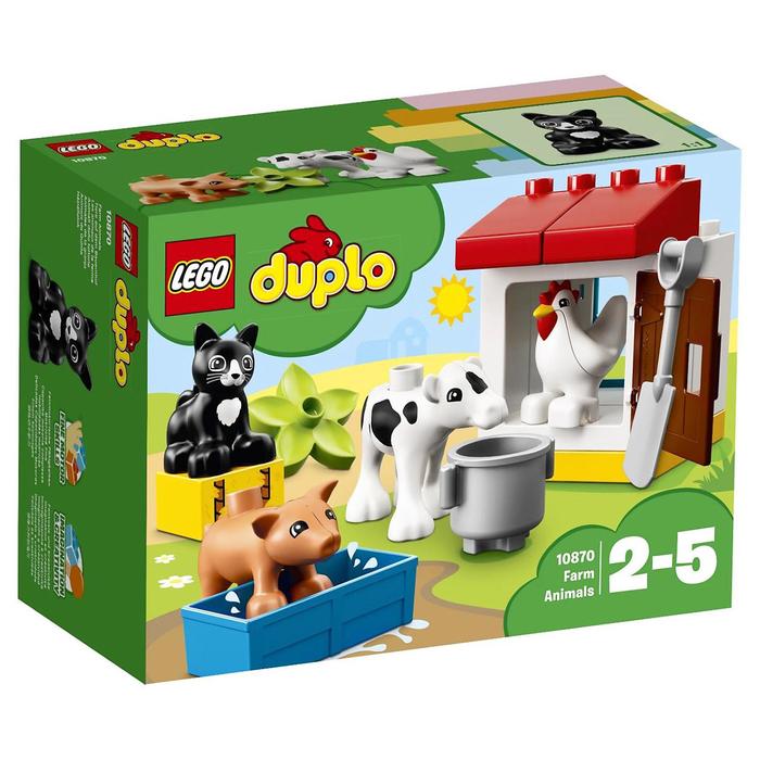 Конструктор Duplo «Ферма. Домашние животные», 16 деталей