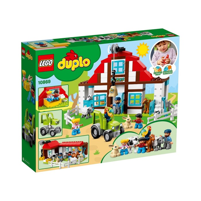 Конструктор "День на ферме", 104 детали