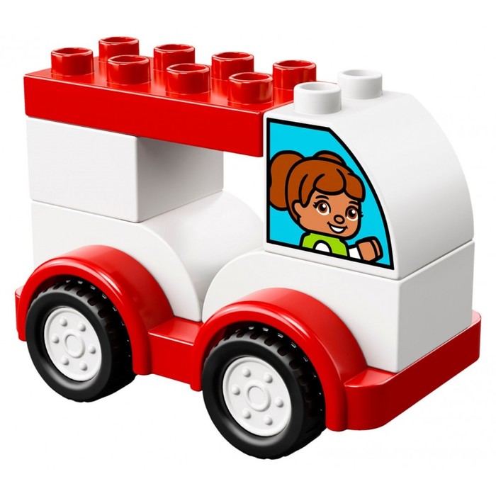 Конструктор «Мой первый гоночный автомобиль», 6 деталей