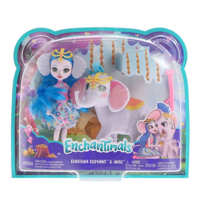 Кукла Enchantimals со зверюшкой, МИКС