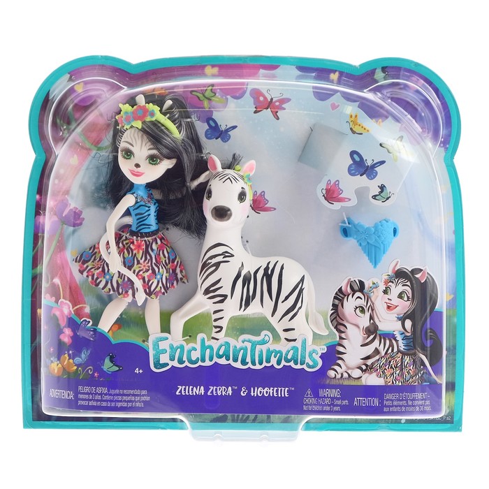 Кукла Enchantimals со зверюшкой, МИКС