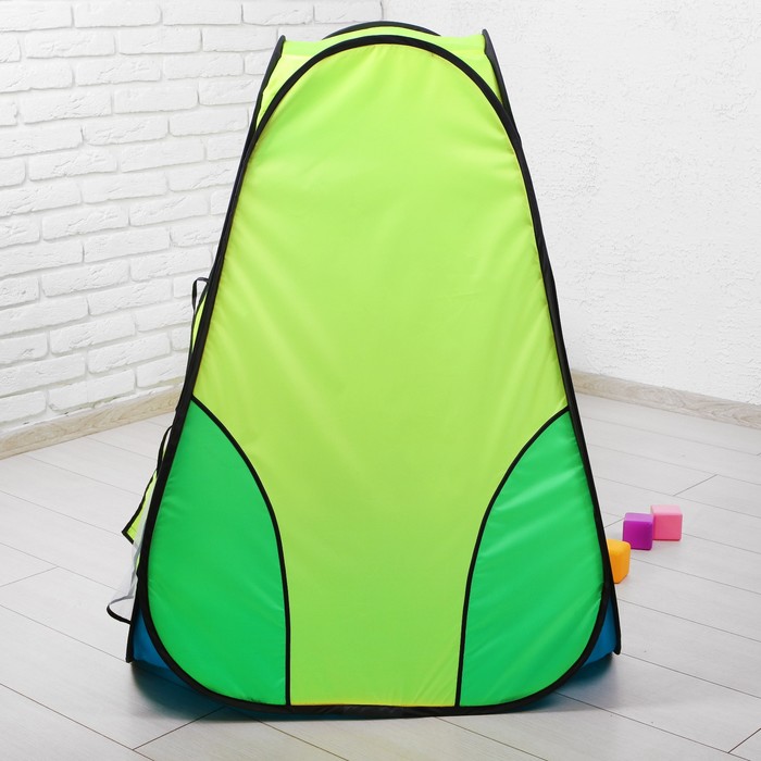 Палатка "Радужный домик" 4 грани конус + тоннель из 2-х секций