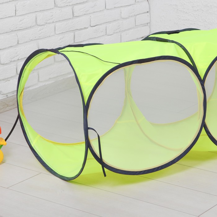 Палатка 3 секции лимон с москитной сеткой