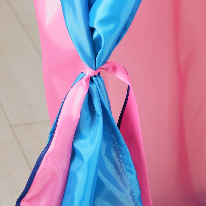 Палатка подвесная "Шатер" розовый с голубым