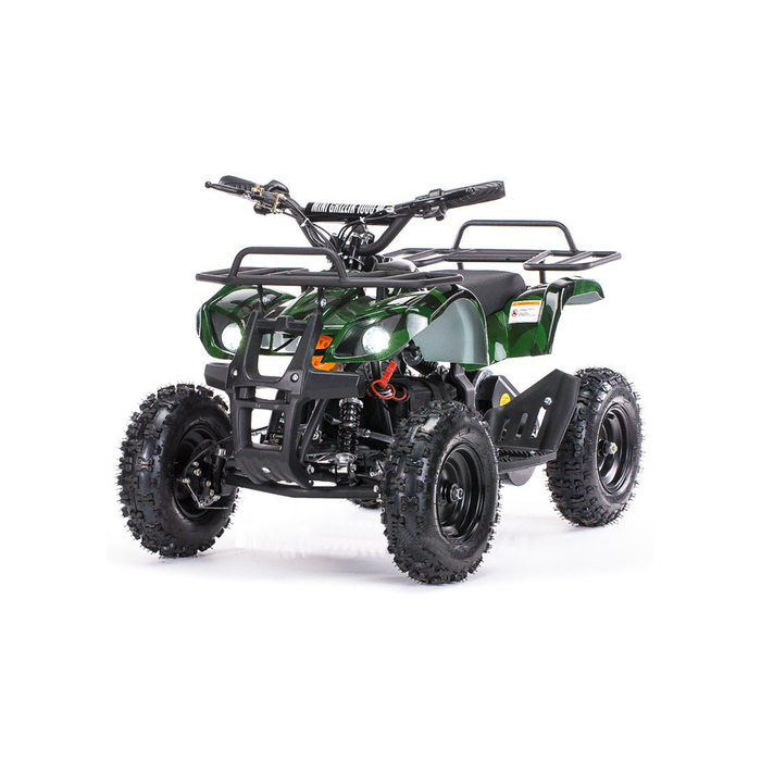 Детский электро квадроцикл MOTAX ATV Х-16 1000W, зеленый камуфляж