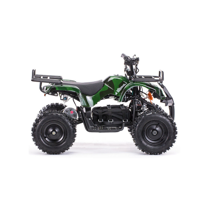 Детский электро квадроцикл MOTAX ATV Х-16 1000W, зеленый камуфляж