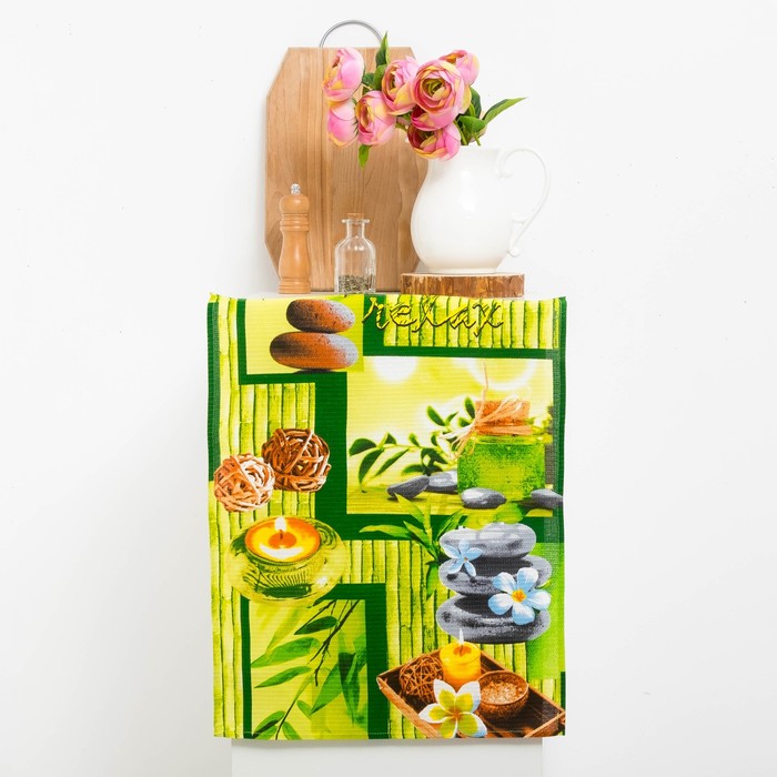 Полотенце DomoVita "Релакс" 45х60см, цвет МИКС