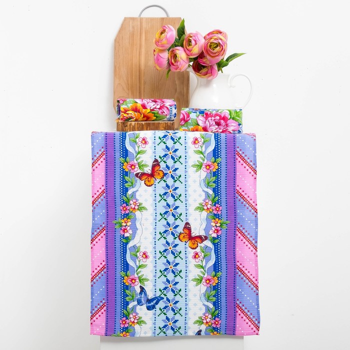 Набор полотенец DomoVita "Услада ", 45х65 см, 3 шт в коробке