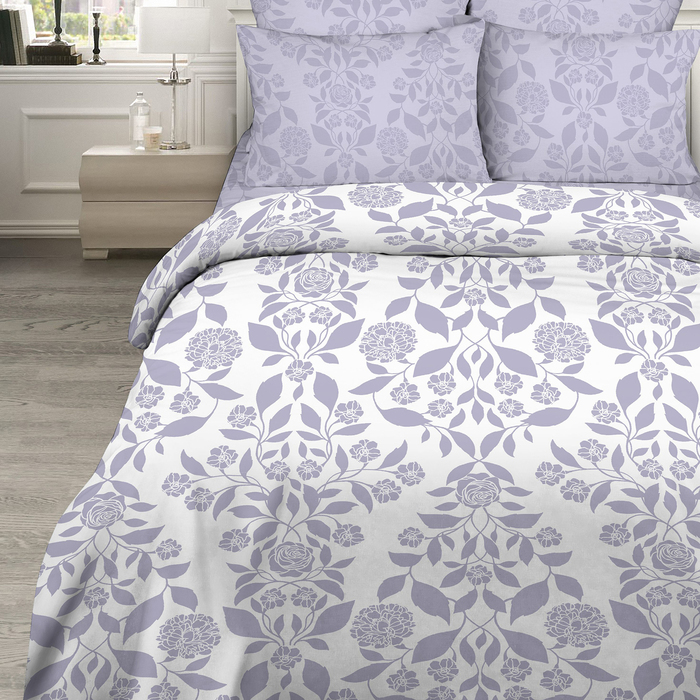 Постельное бельё евро Василиса «Незнакомка 2215х200, 200х220, 70х70см - 2 шт