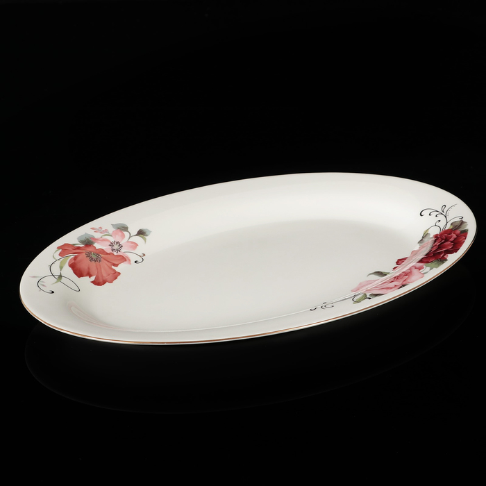 Блюдо овальное "Розабелла" 31 х22,5х2,5 см