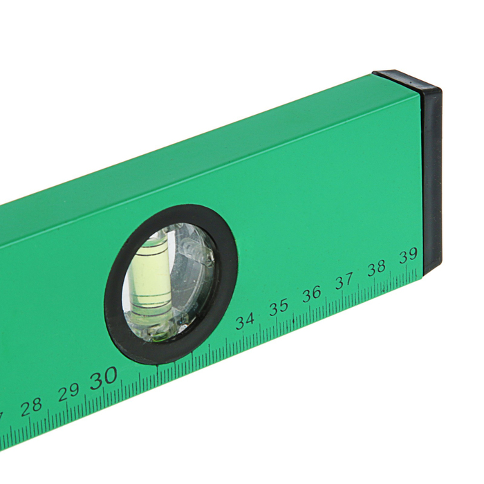 Уровень алюминиевый с магнитом, TUNDRA basic, 3 глазка, 40 см
