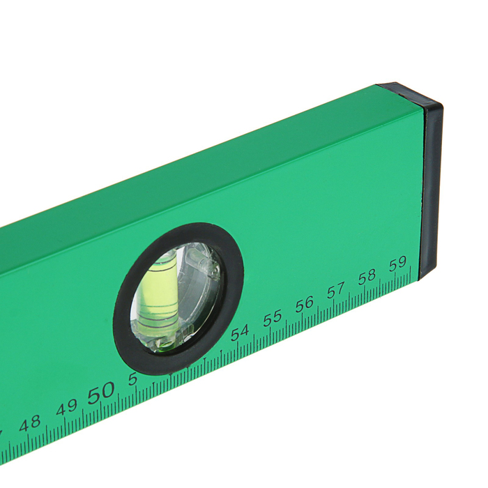 Уровень алюминиевый с магнитом, TUNDRA basic, 3 глазка, 60 см